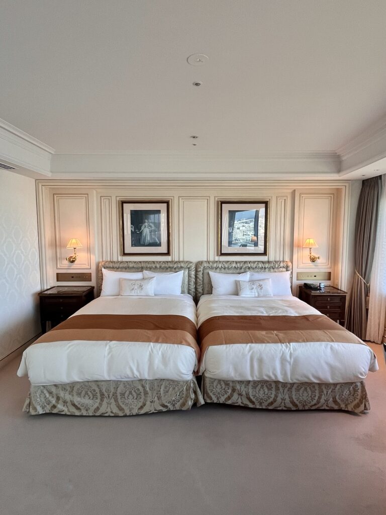 Semi-Suite bed area with natural light