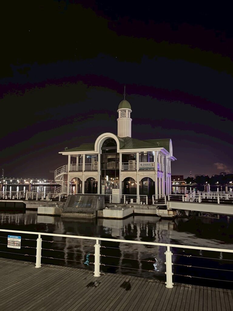 Tripod setup at Rinko Park